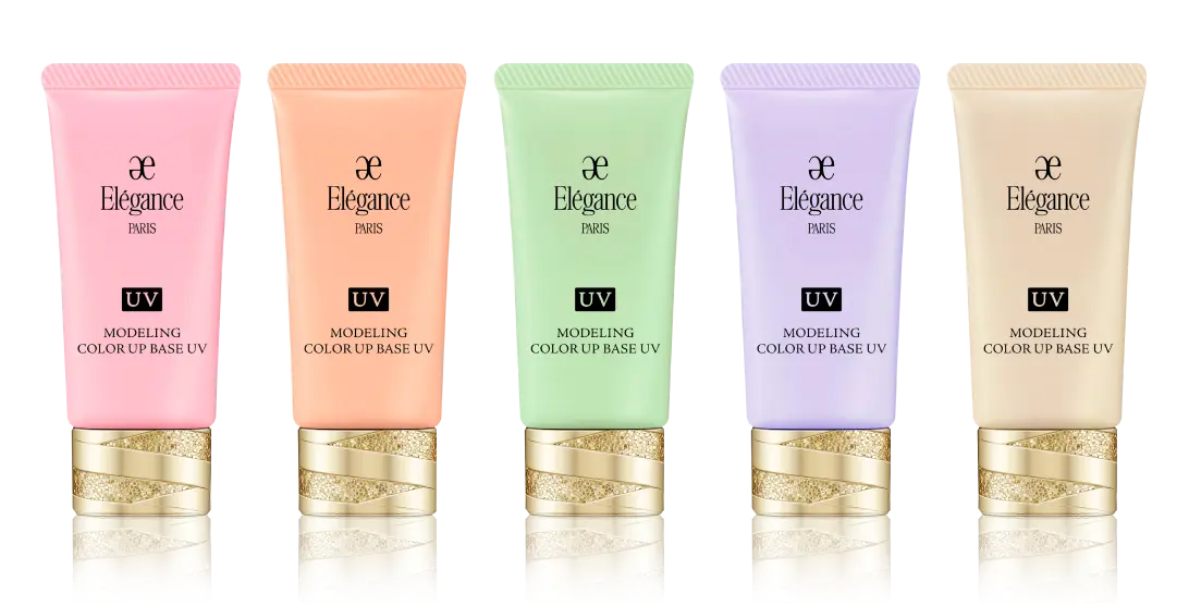 <span class="top">MODELING COLOR UP<br>BASE UV<br><span class="black">3 Superb Benefits in 1</span></span>